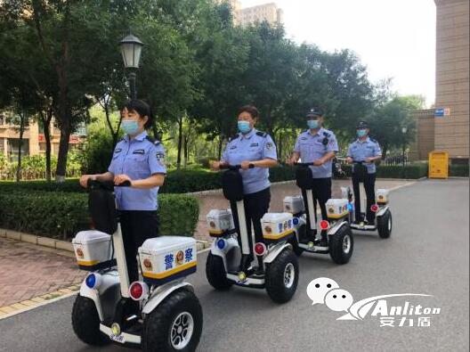 2024蒋辛屯派出所创新巡防模式｜安力盾警用平衡车实战应用解析+枫桥经验升级  