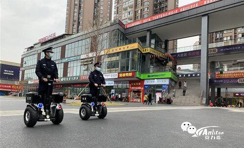 【本溪警务创新】北地派出所启用安力盾警用平衡车 破解背街小巷巡逻难题