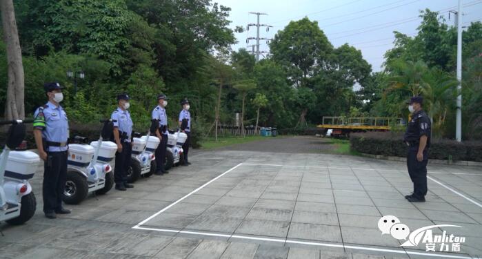平安横州丨安力盾警用平衡巡逻车正式上岗 脚踩“风火轮”守护街头平安