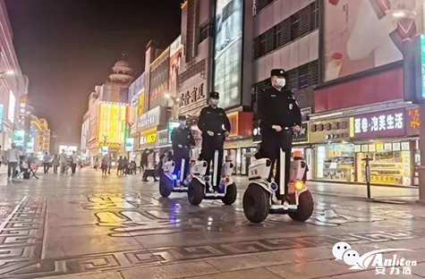 【智慧警务新突破】安力盾警用平衡车进驻兴庆区 打造立体化巡逻防控体系